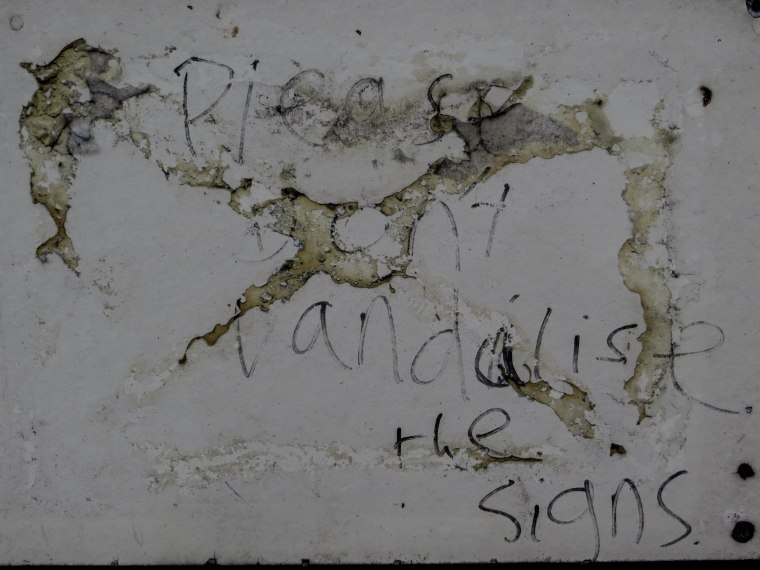 IS THIS GRAFFITI VANDALISM?